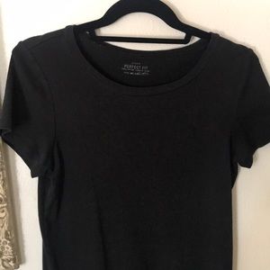 J. Crew black perfect fit t-shirt